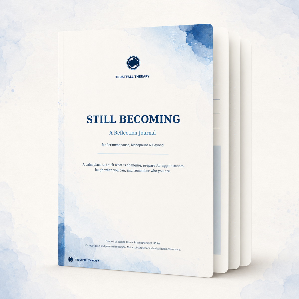 STILL BECOMING
A Reflection Journal
for Perimenopause, Menopause & Beyond