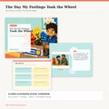 The Day My Feelings Took the Wheel 24-page illustrated digital children's storybook by Jessica Rocca